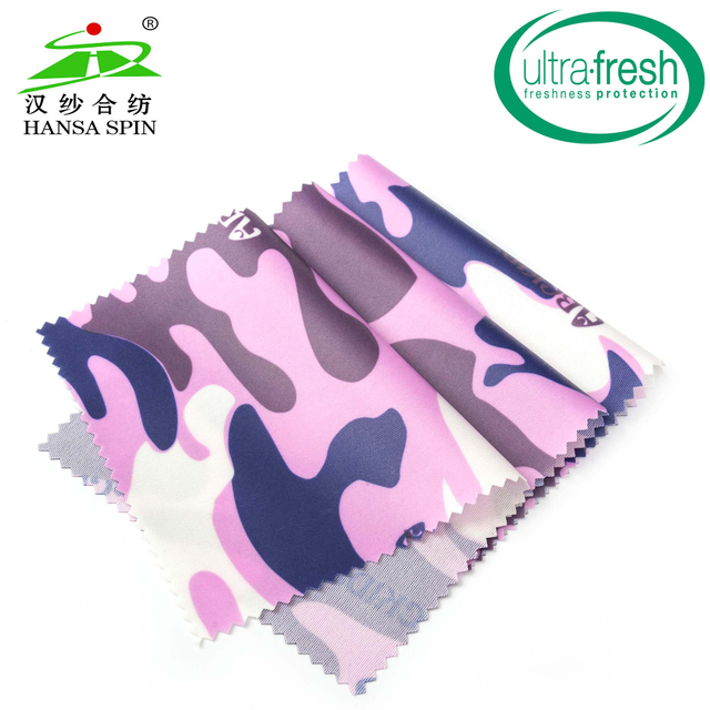 Printing TPU Fabric for Outdoor Sportswear with Camouflage Pattern