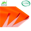 Fluorescent Orange Flame Retardant PU Coated Fabric High Visibility PU Leather