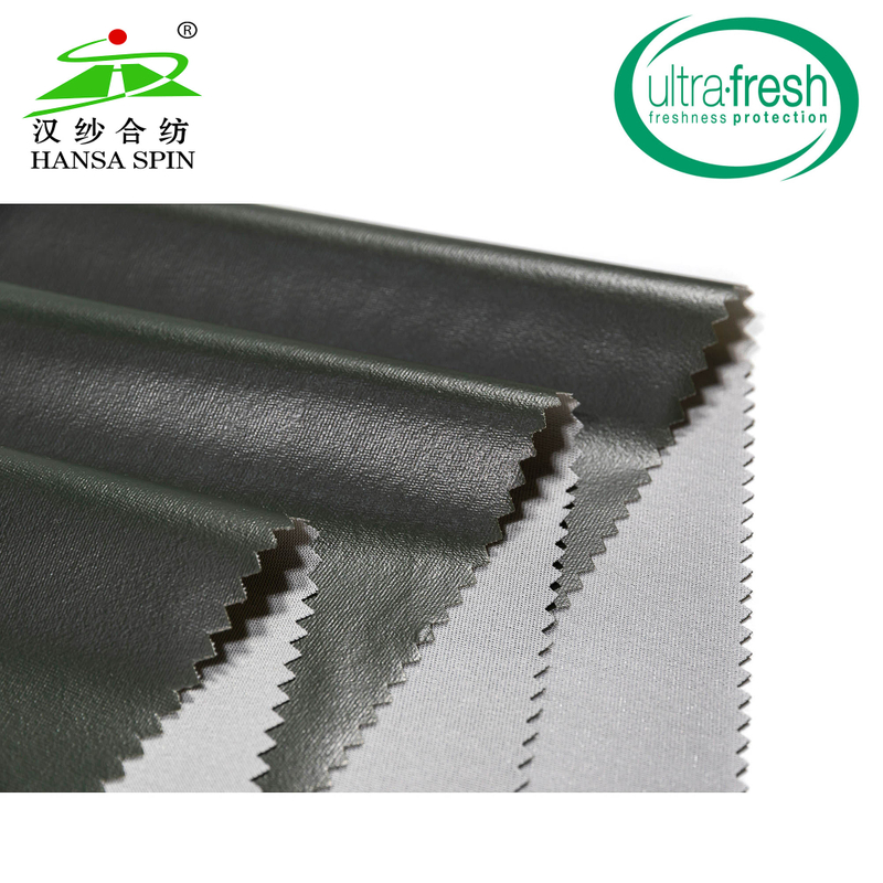 Anti-Bacterium Waterproof TPU Faux Leather Garments Fabric Leather