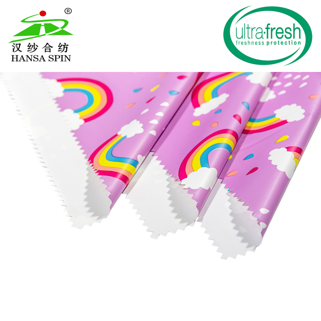 Factory Supply Waterproof Rainbow Printing TPU Film for Raincoat